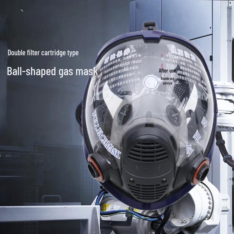 Linpan Single Canister Spherical Gas Mask Standard