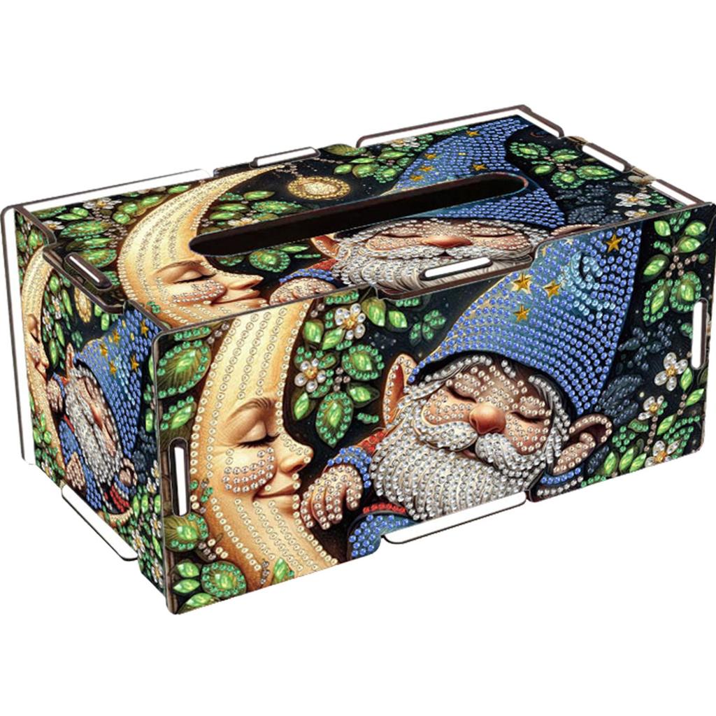 DIY Diamond Painting Napkin Holder Kit Diamond Napkin Holder Set Diamond Art Paper Towel Holder for Home & Office Decor