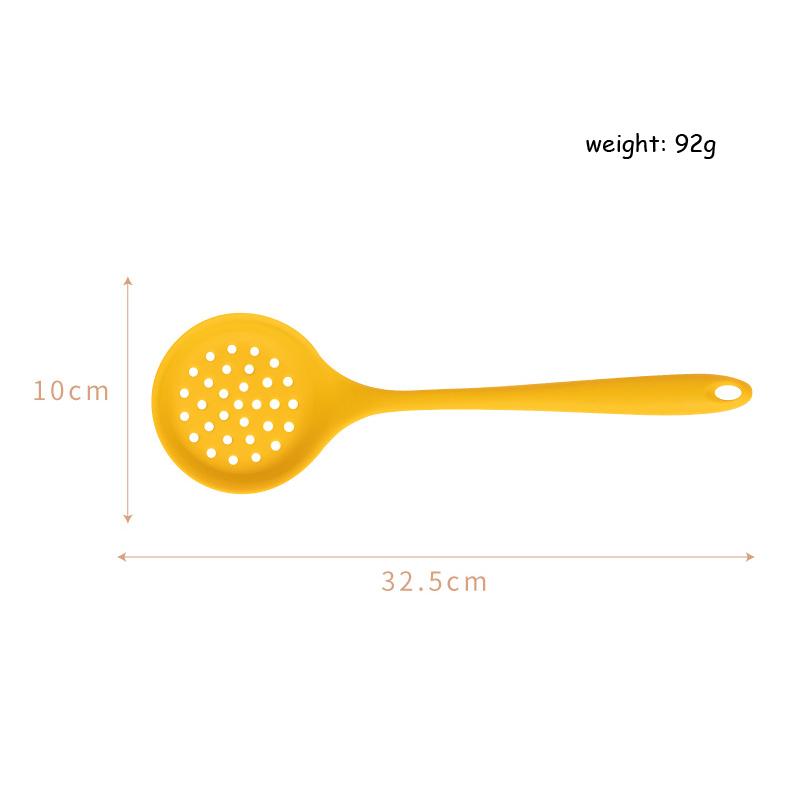 Silicone Kitchenware Cooking Utensils Set Non-stick Cookware Heat Resistant Spatula Shovel Rice Spoon Kitchen Cooking Tool Set