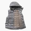 Munsingwear Women Hooded Heavy Vest Gray Mp422lwvo1
