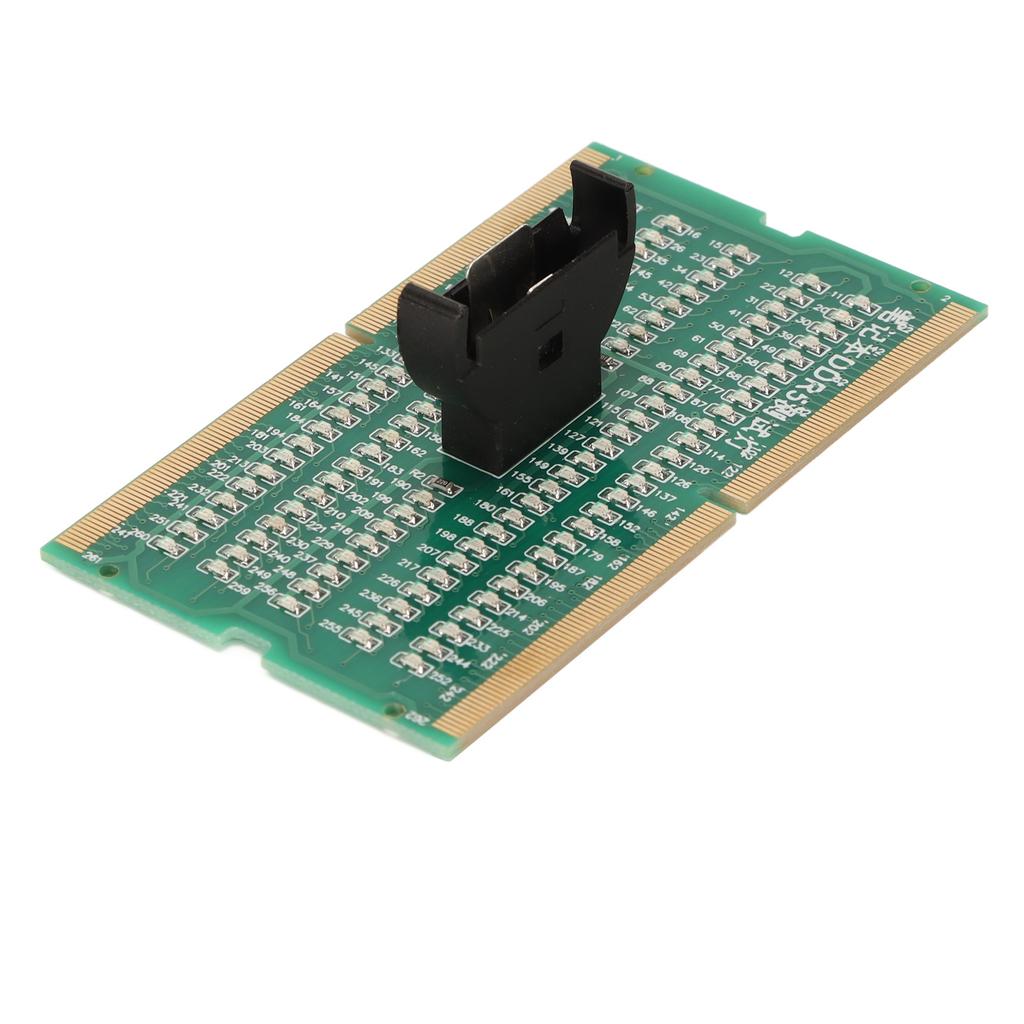 Laptop Memory Tester DDR5 Support Forward and Reverse Interface PCB Memory Slot Test Card with Light