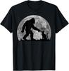 Bigfoot Boop Cat Moon Funny Sasquatch Meme Men Women T-Shirt