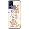 For TCL 40 SE Case 2023 Soft Silicone Protective Black Tiger Lion Funda Coque for TCL 40SE Covers TPU Bumper for TCL40se Paras