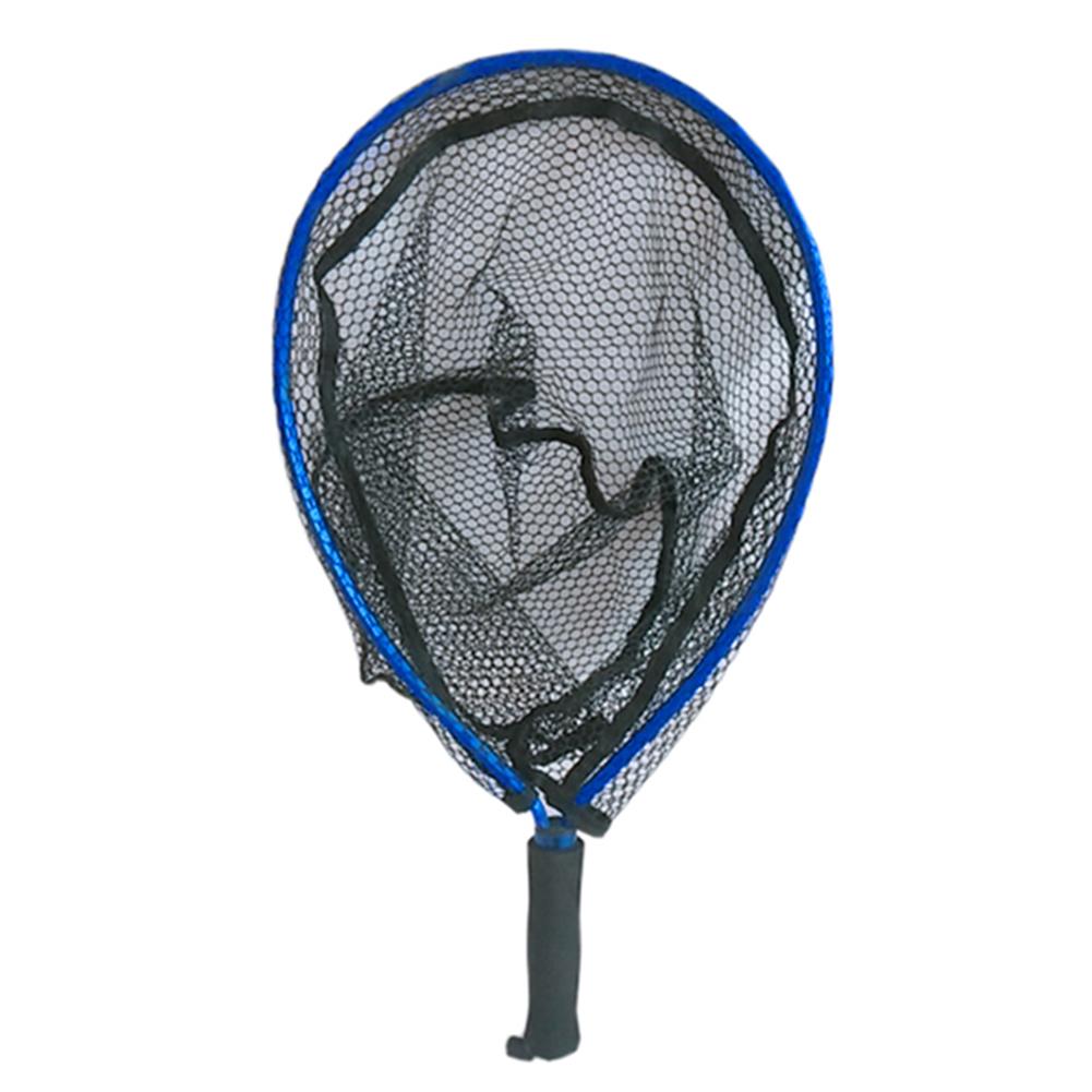 Fishing Net Non-slip Aluminum Alloy Pole Landing Fishing Net for Catching Fishes Portable Lightweight Durable Fishing Net