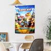 Roblox Personalizzato Il Tuo Nome Decorazione Murale Arazzo Artistico Per Memoriale di Animali Domestici Compleanno Festa Nuziale Sfondo Regalo di Famiglia