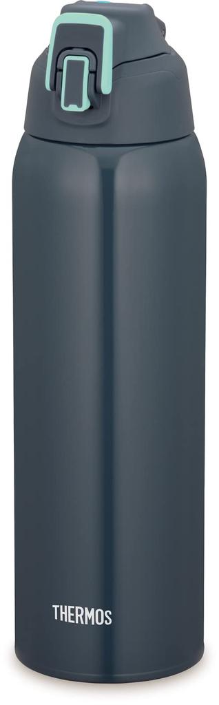 Termoska na vodu, vakuově izolovaná sportovní láhev, tmavě modrá, mátově modrá, pouze pro chladicí skladování, NVMT 1,5 l, FHT-1502F
