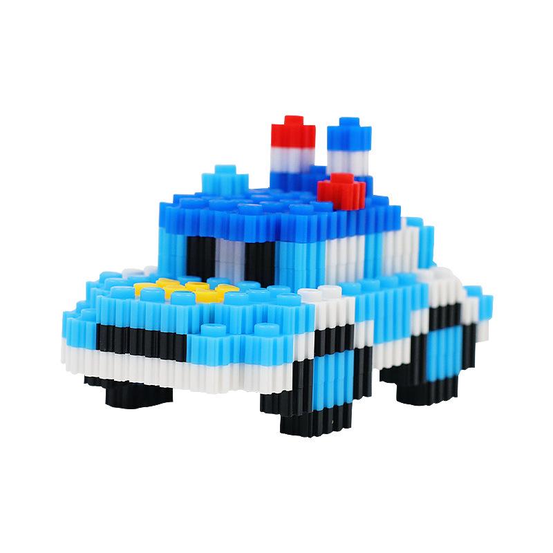 Children's Cartoon Micro Building Blocks - Educational Assemble & Collect Figures