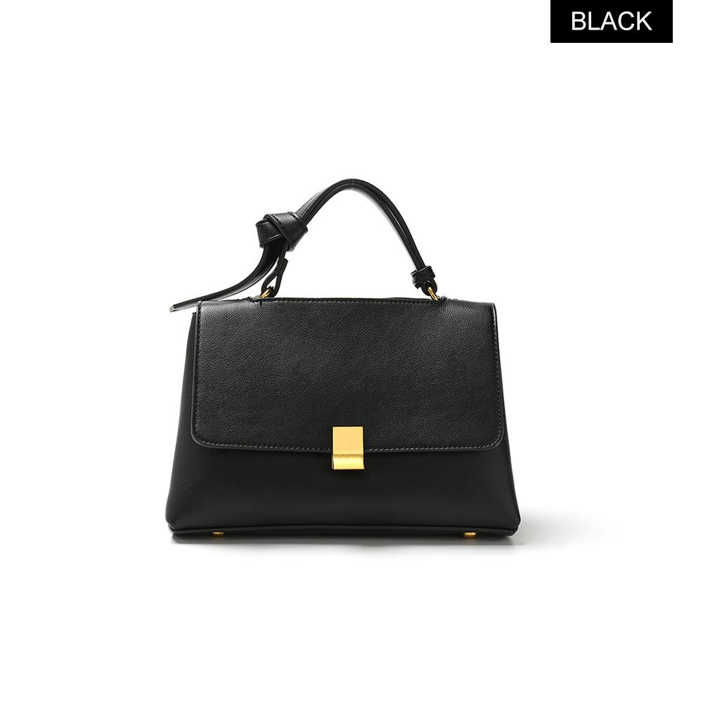 Casual Totes Women Simple Solid Color Portable Messenger Bag Double Compartment Single Shoulder Ladies Bags