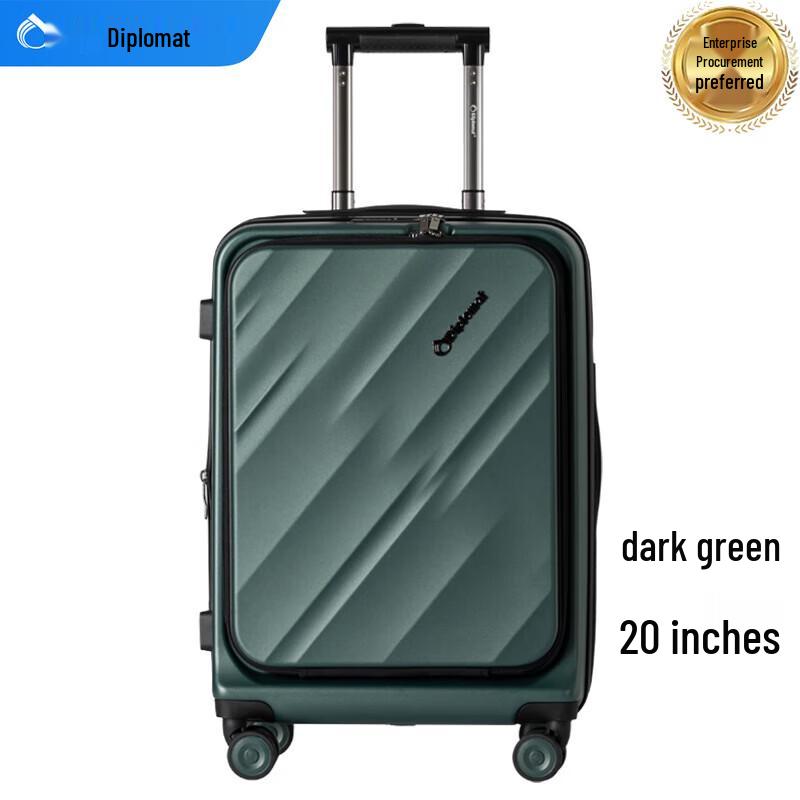 Diplomat Expandable Hardside Carry-On Suitcase 20-inch