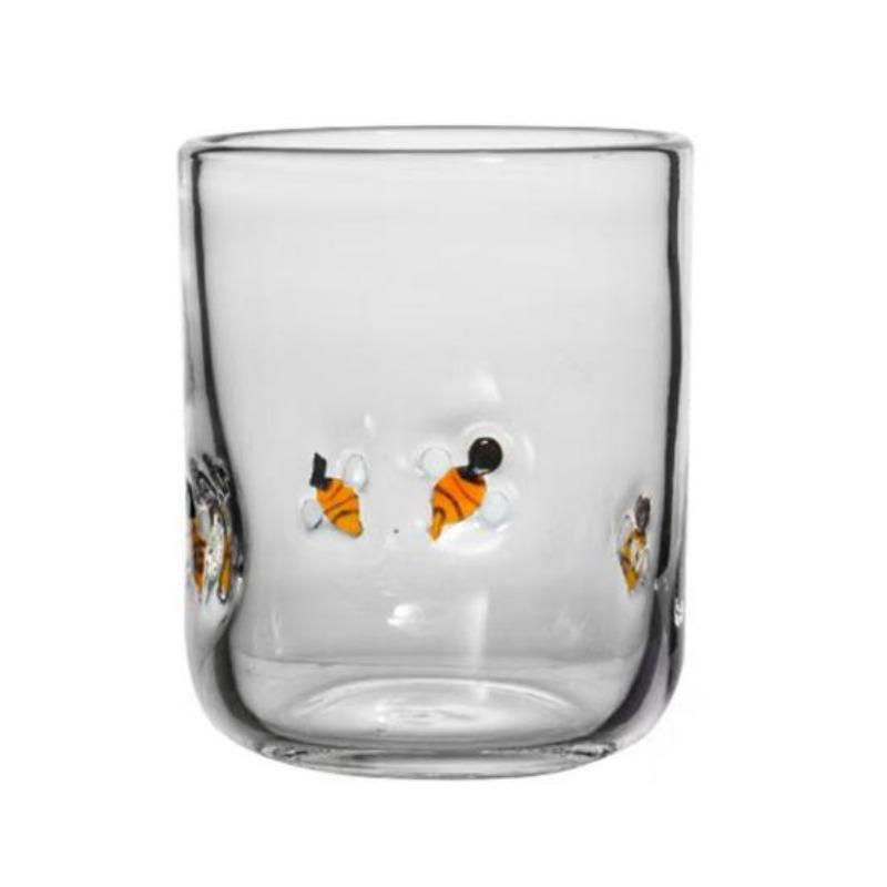 Weihnachtsikone Glas Feiertagsmotiv Stiellose Trinkgläser Texturdesign Glaswaren Weihnachten Erntedankfest Party