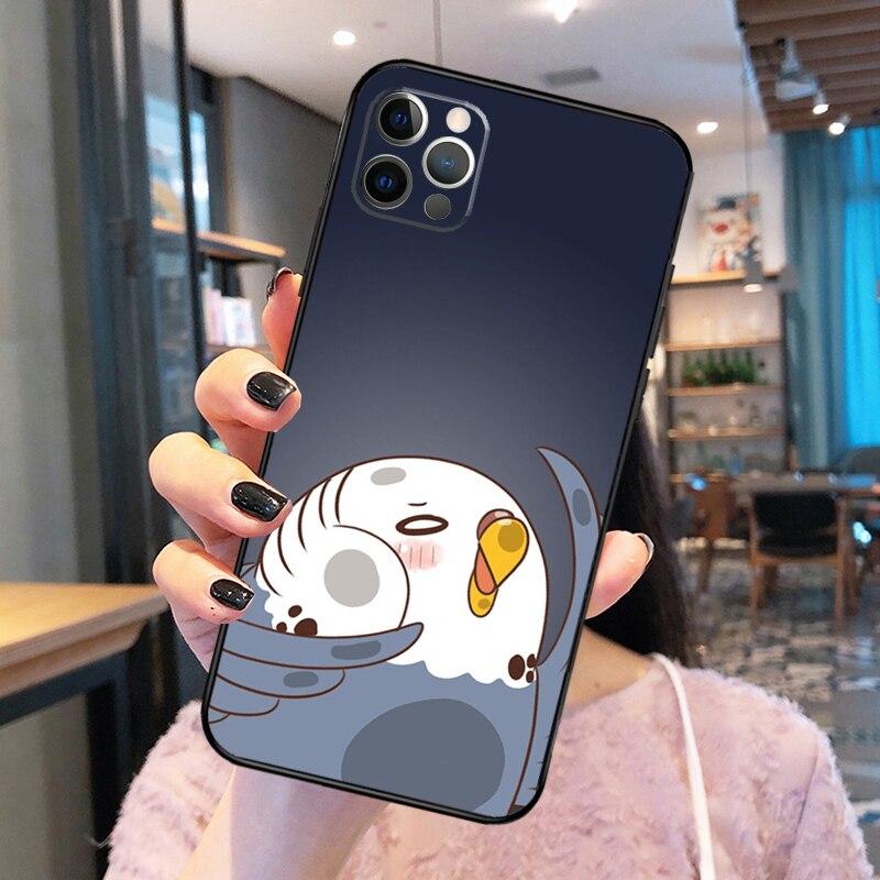 Tlustí Korely Papoušci Pouzdro Na Telefon Pro iPhone 14 Pro Max XS X XR Kryt Pro iPhone 13 12 Mini 11 Pro Max 7 8 Plus