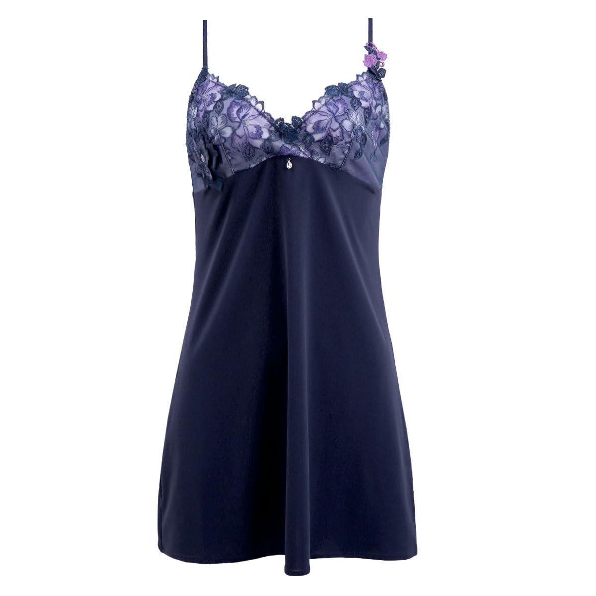 

Химико 026 Серия Комбинация Длинная Майка Нижнее белье (NV-Темно-синий, M)