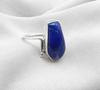 Lapis Lazuli Ring: 925 Sterling Silver, Handmade Gemstone Statement Ring