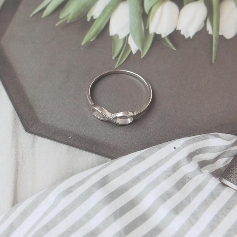 

Mini Knot Rings for Women 17mm Round Wedding Rings Copper Color Metal Ladies Rings Fingers Accessories bague femme