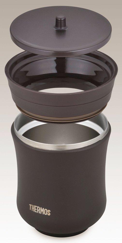 THERMOS Vacuum Insulated KUR Teacup, 200ml, Chestnut, JCZ-200