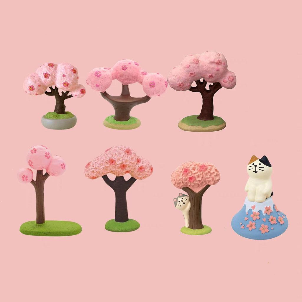 Cherry Blossom Tree Ornament - Handmade Resin Craft Gift
