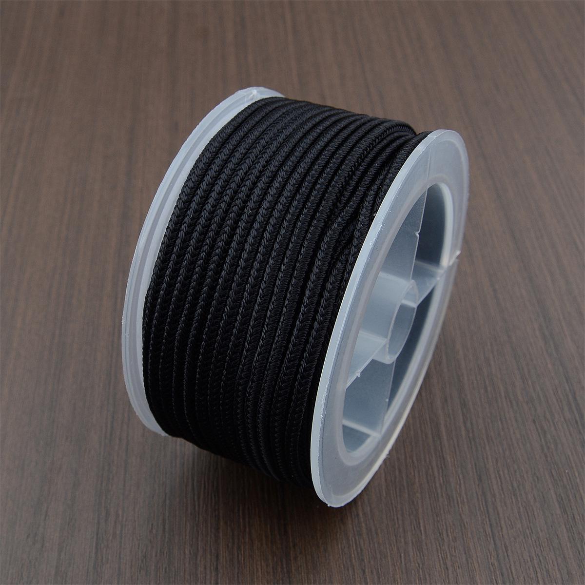2.5m Ruyi Rope for Weaving: Jade, Beeswax, Agate Pendant Charms, Necklaces, Bracelets, Jewelry Accessories