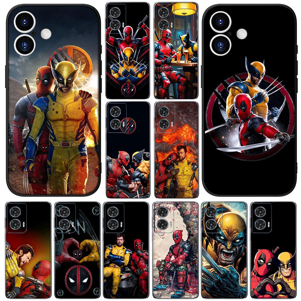 Phone Cover Wolverine Marvel Deadpool for Xiaomi Poco C85 C71 C65 C61 X7 X6 X5 M6 M7 F6 F7 F8 Ultra Pro C75 Soft Case