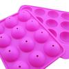 12 Holes DIY Silicone Cake Pop Mold Chocolate Cookie Sphere Cupcake Lollipop Tools Baking Molds