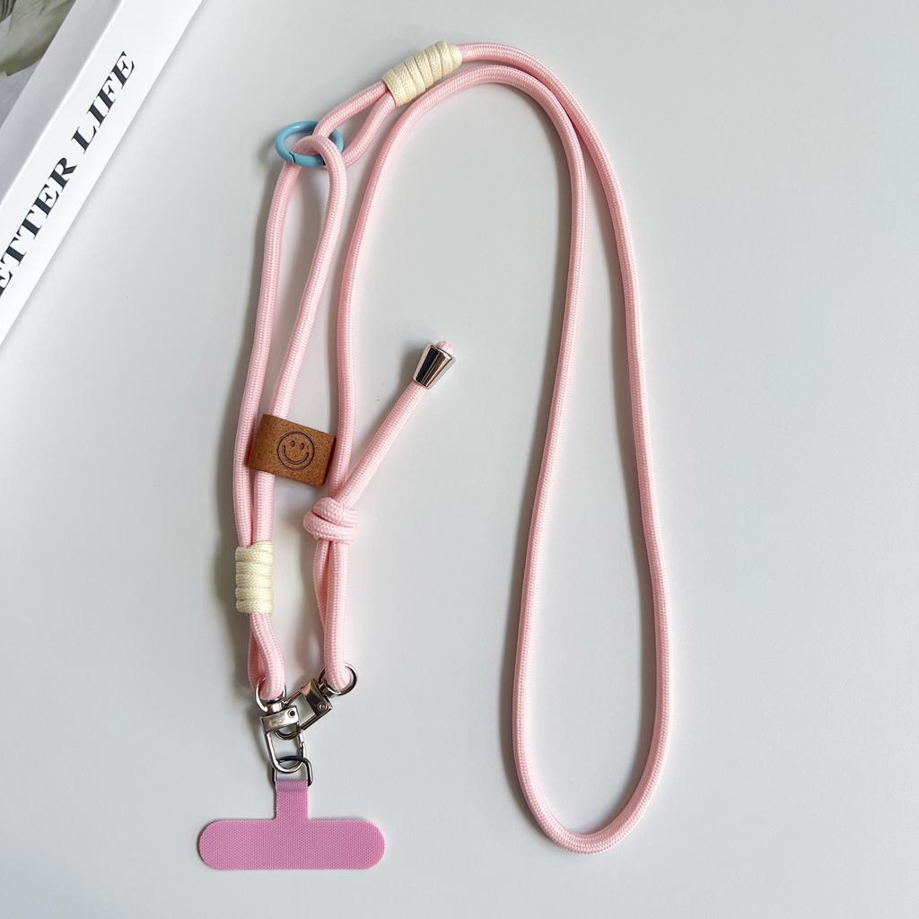 Simple Two-in-one Mobile Phone Lanyard, Crossbody Strap, DIY Wrist Short Rope, Multi-Functional Adjustable Fancy Lanyard
