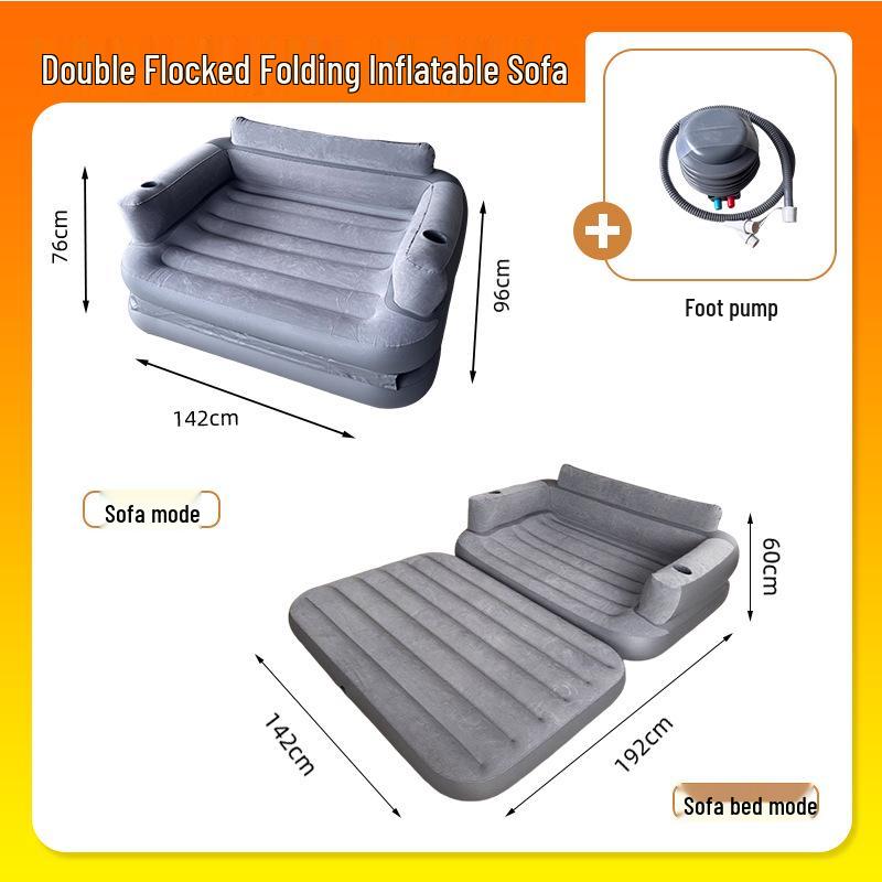 Portable Outdoor Inflatable Sofa Bed and Camping Air Cushion