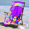 Ultra-Soft Beach Towel with Doggyland Theme,Ideal for Pool - Camping, Diving - Perfect Travel Essential, Vibrant Beach Towel.