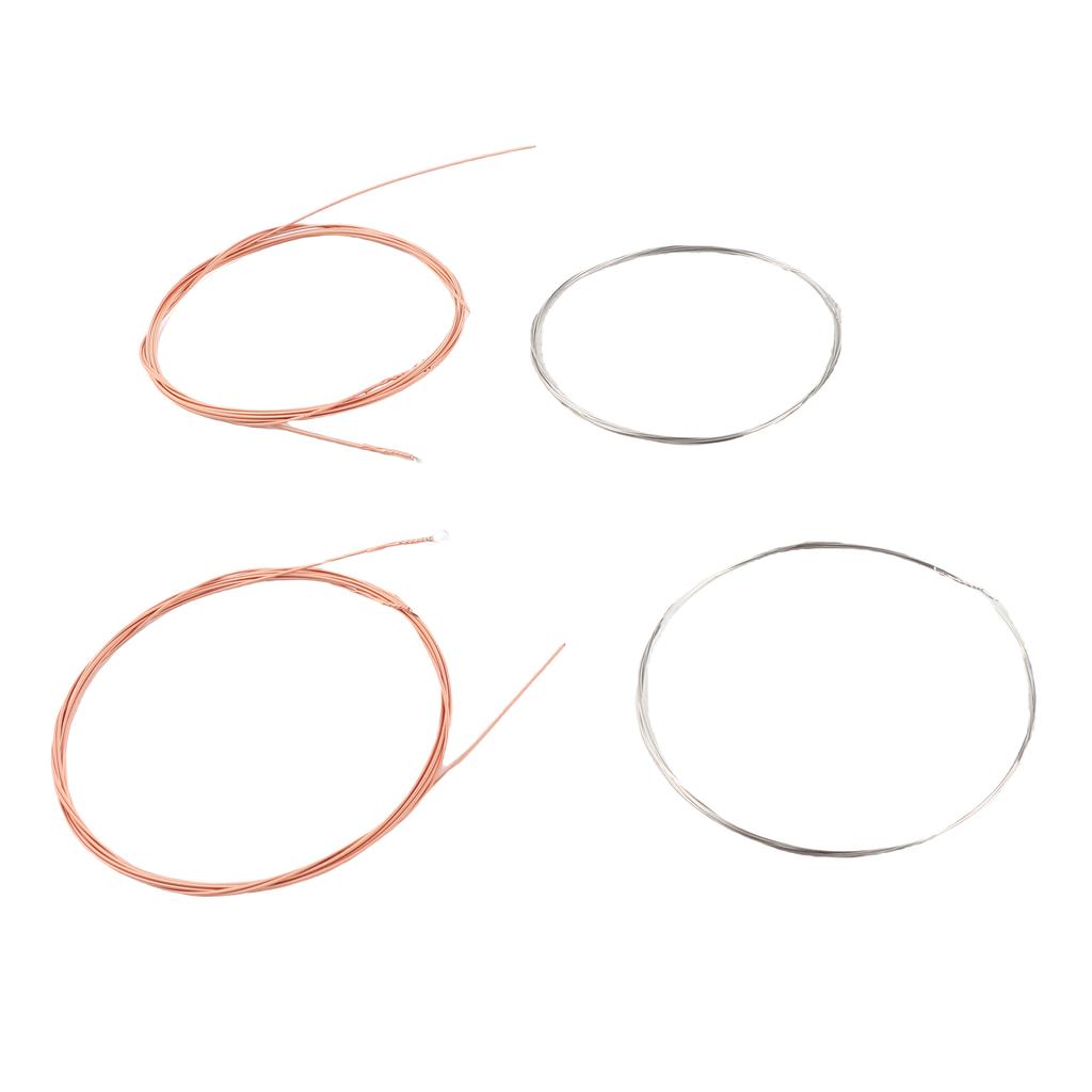 IRIN M101 Full Set Mandolin Strings Bronze Wound Stainless Steel Silver & Gloden Color (.010 .034)