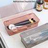 Kitchen Draining Rack: Cutlery Cage with Lid for Chopsticks, Spoons, Knives, Forks & More