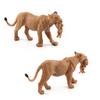 Animal Paradise Forest Animal Cognitive Figure Model Simulation Toy, Lion Family Of Three Optional