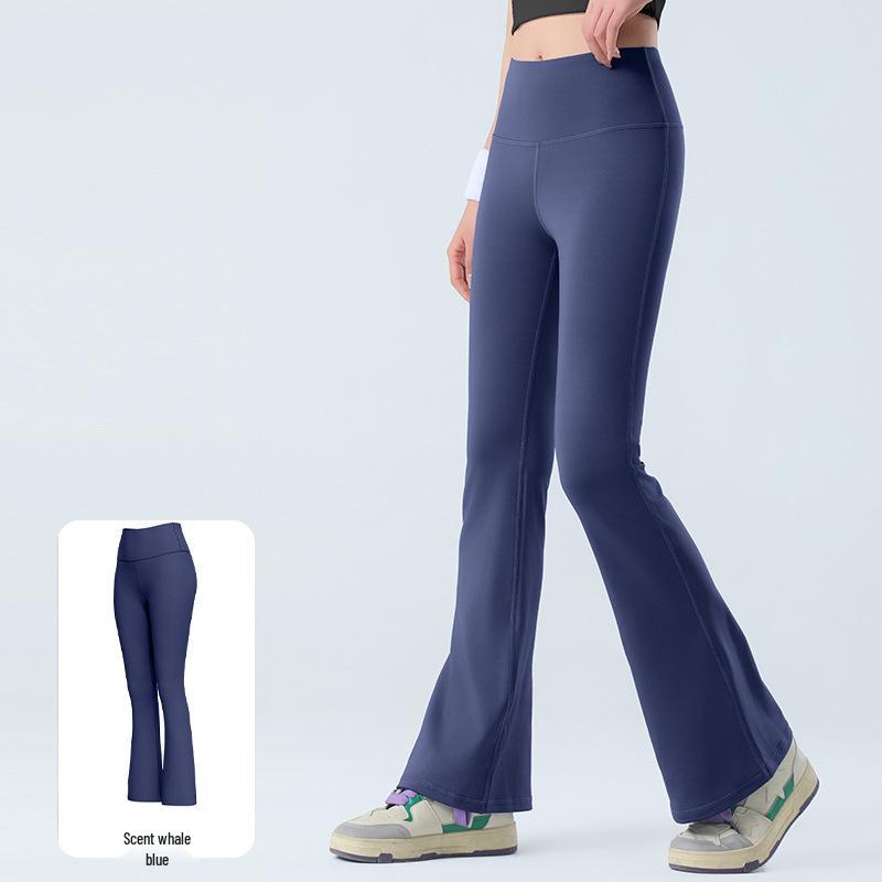 Women's Summer Flared Yoga Pants - Slimming, Hip-Lifting, High Elastic Fitness Wear