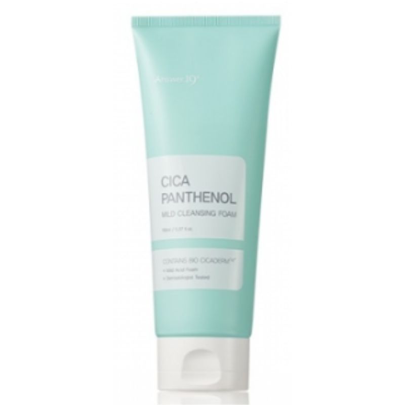 

Cica Panthenol Mild Cleansing Foam – Low pH Soothing Facial Cleanser for Sensitive Skin 150ml