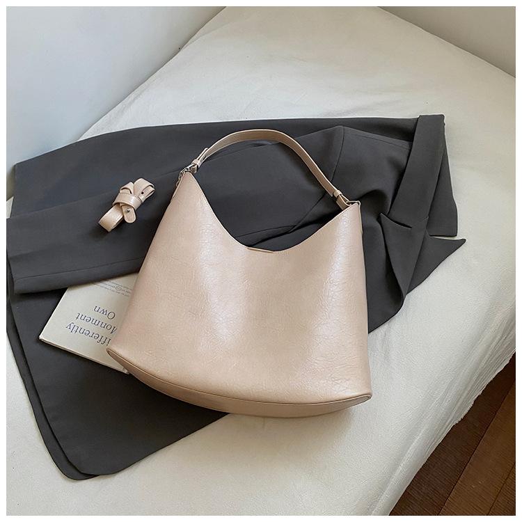 

2025 новая ретро большая вместимость для поездок на работу, сумка-тоут для ребенка и мамы, модная сумка через плечо-мессенджер из масляной вощеной кожи