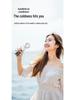Mecha Style Transparent Portable Mini Handheld Fan for Outdoor Cooling