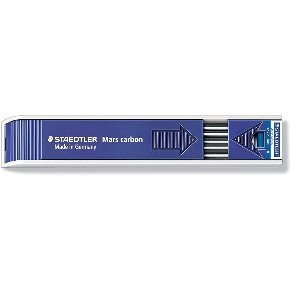 Staedtler Holder Core Malus Carbon B 12 Pack 200-B