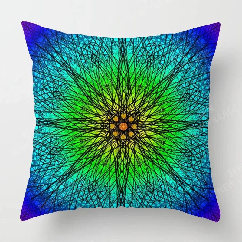 Decorazioni Autunnali per la Casa Autunno Soggiorno Copricuscino da Lancio Divano Boho Copricuscino Mandala