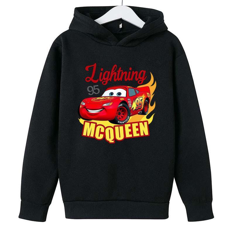 Moletom de Corrida Lightning McQueen 95 para Crianças - Blusa Primavera/Outono