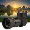 Camera Viewfinder 1.250X- 2.50X Magnification Right Angle Viewfinder with 10Pcs Mounting Adapter for Camera Accessories