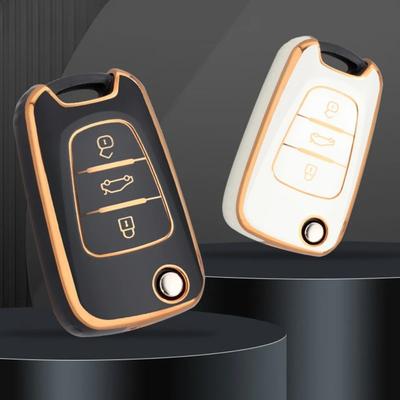 Mode TPU Auto Klappschlüssel Etui Hülle Fob für Hyundai I20 I30 Elantra Azera Veracruz Veloster Kia Rio K7 K5 Sportage Sorento
