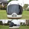 ORZ-729-Motorcycle Helmets Retro Helmets Men's Four Seasons Cruise Motorcycle Full Helmets Summer