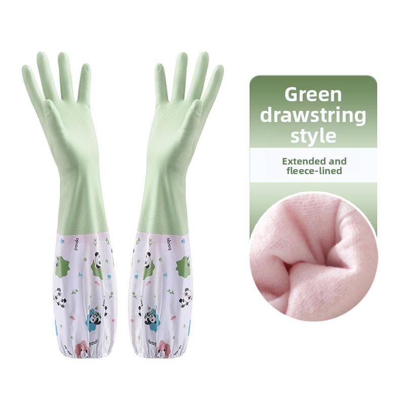 Winterküche Hochbelastbare Verdickte Spülhandschuhe