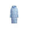 Classic Warm Lightweight Windproof Down Puffer Jacket Women Navy Blue H18622