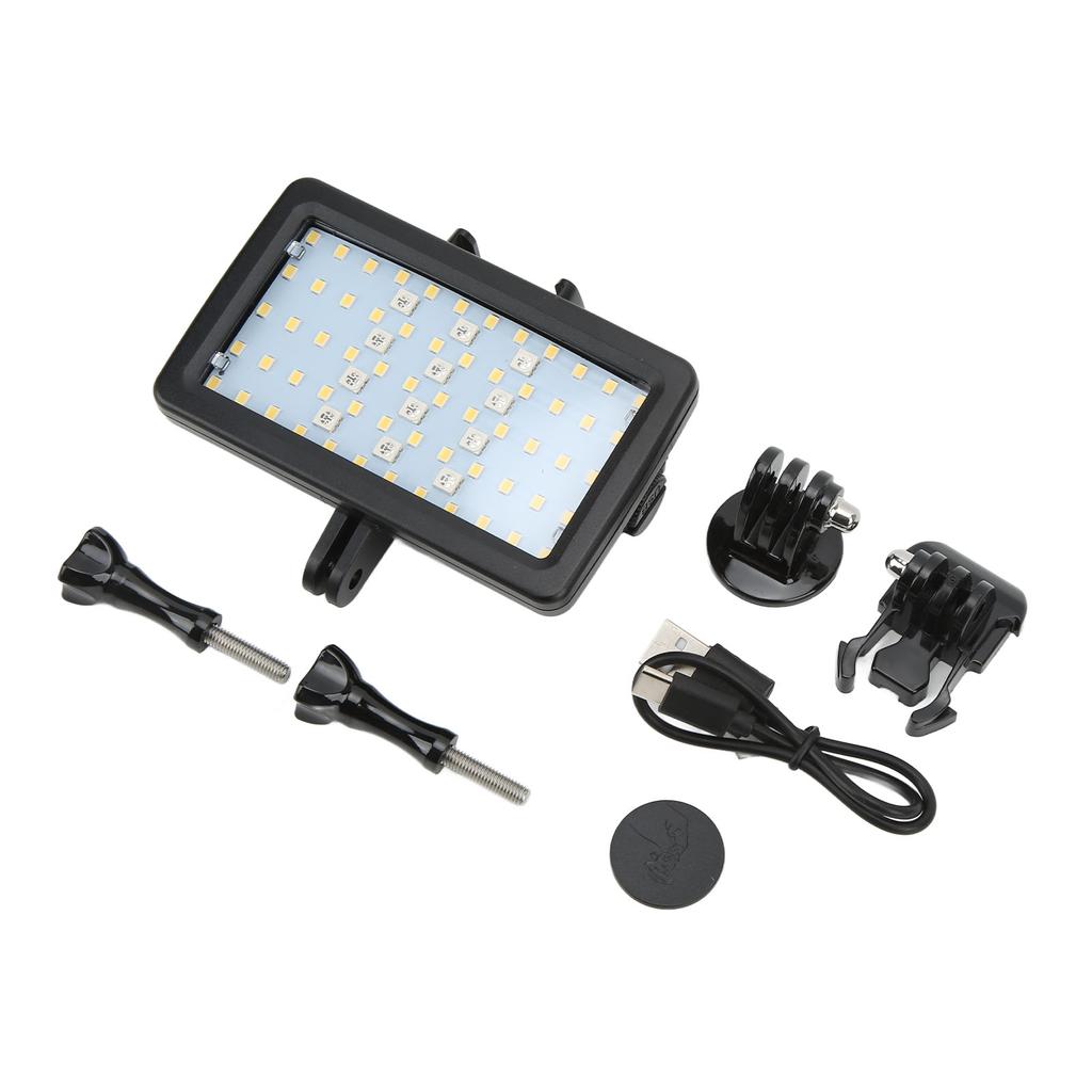SL‑20 RGB Waterproof Diving Fill Light Underwater LED Video Light 8 Lighting Modes for Hero 9
