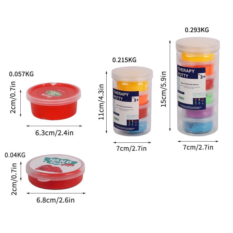 Magnetic Silicone Putty for Finger Grip & Rehabilitation Exercise