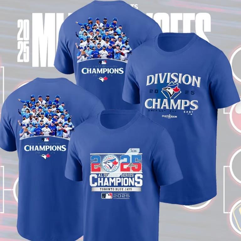 ГОРЯЧИЙ ТОВАР Tor. Jays 2025 Чемпионы Иди, Jays, Иди Подарок для фаната Унисекс Футболка XXXL