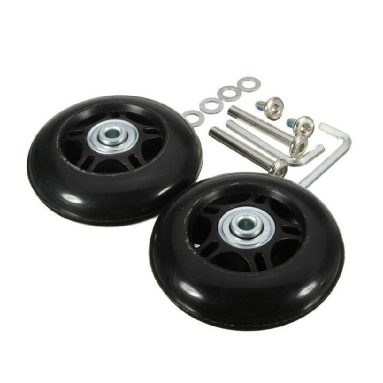 Suitcase Roller Casters Heavy Duty Wheel SilentWheel Flexible Swivel Wheel 7224