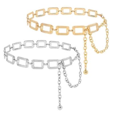 Stylish Unisex Metal Waist Belt Chain Body Jewelry Accessory Suitable For Parties Daily Dressing