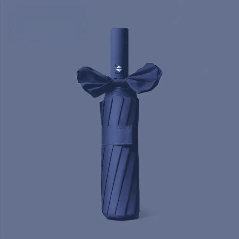 24-Bone Umbrella - Multiple Stay Protected in Any Weather with This Fully AutomaticColors Available