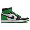 Air Jordan 1 Retro Yüksek OG Şanslı Yeşil Unisex Spor Ayakkabı Siyah Beyaz DZ5485-031