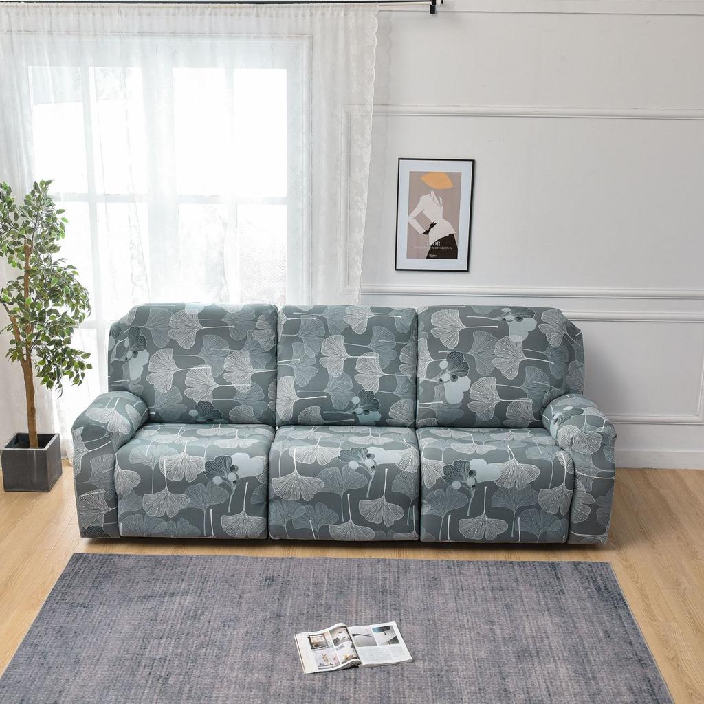 Potah na pohovku Křeslo Potah na pohovku pro dvoumístné a třímístné pohovky Celoroční květinový potisk Chránič pohovky