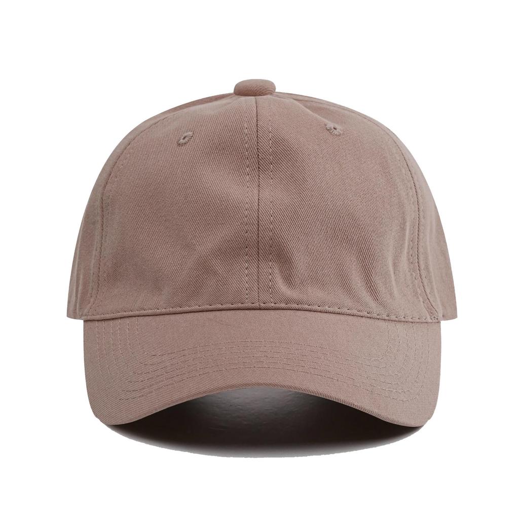 Korean & Japanese Style Soft Cotton Baseball Cap - Custom Logo Option